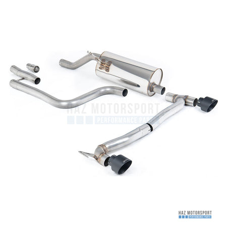 Milltek Sport Resonated (Quieter) GPF Back Exhaust – Ford Fiesta Mk8 1.0T ST Line Dual Outlets (2020 on) – photo 3