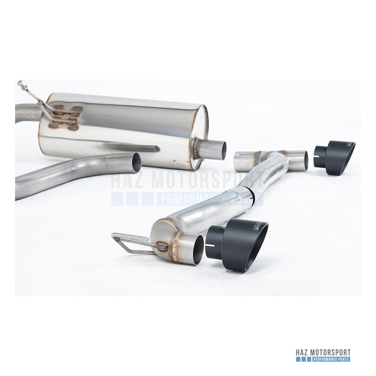 Milltek Sport Resonated (Quieter) GPF Back Exhaust – Ford Fiesta Mk8 1.0T ST Line Dual Outlets (2020 on) – photo 4