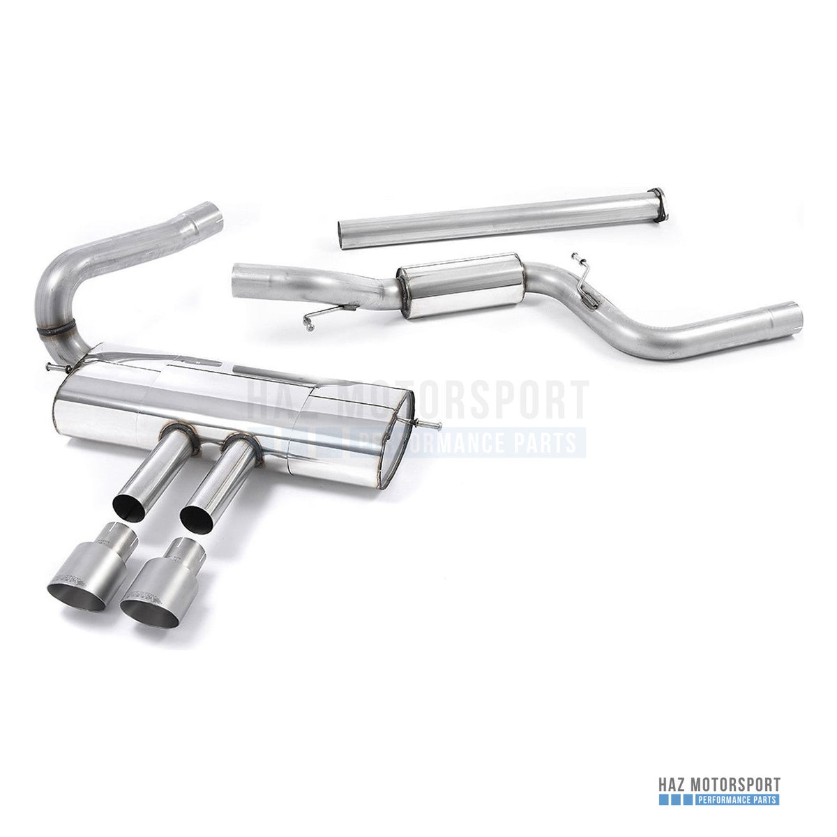 Milltek Sport Resonated (Quieter) Cat Back Exhaust – Ford Focus Mk3 ST Estate/Sedan (2012–2018) – photo 5