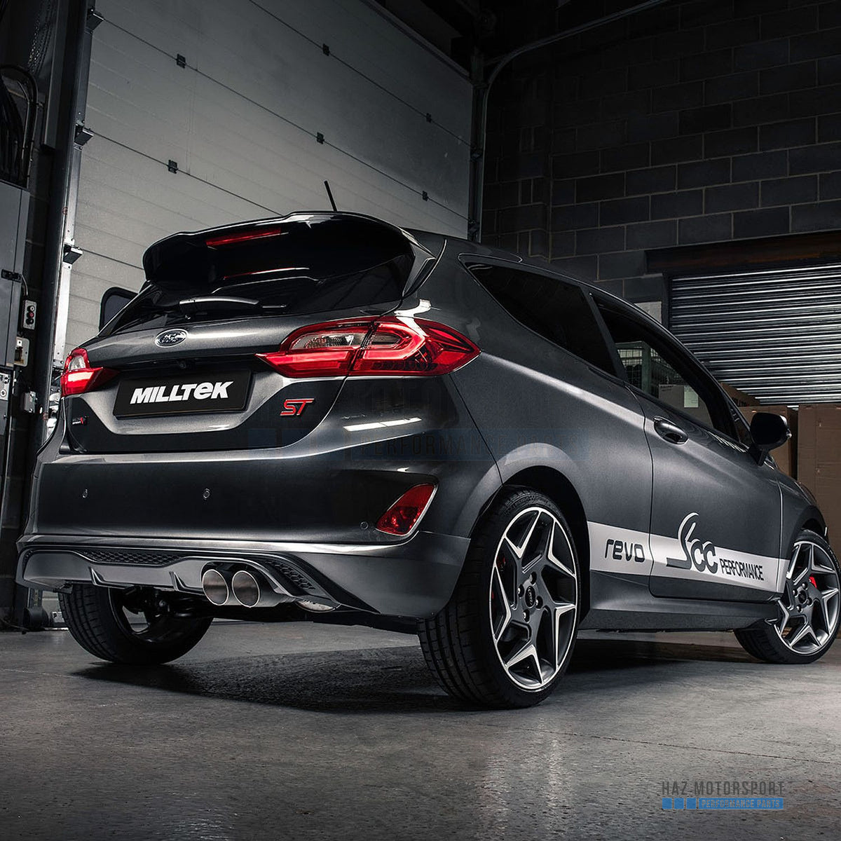 Milltek Sport Resonated (Quieter) Cat Back Exhaust – Ford Fiesta Mk8 ST 1.5 (Pre Sept 2020) (2018–2020) – photo 5