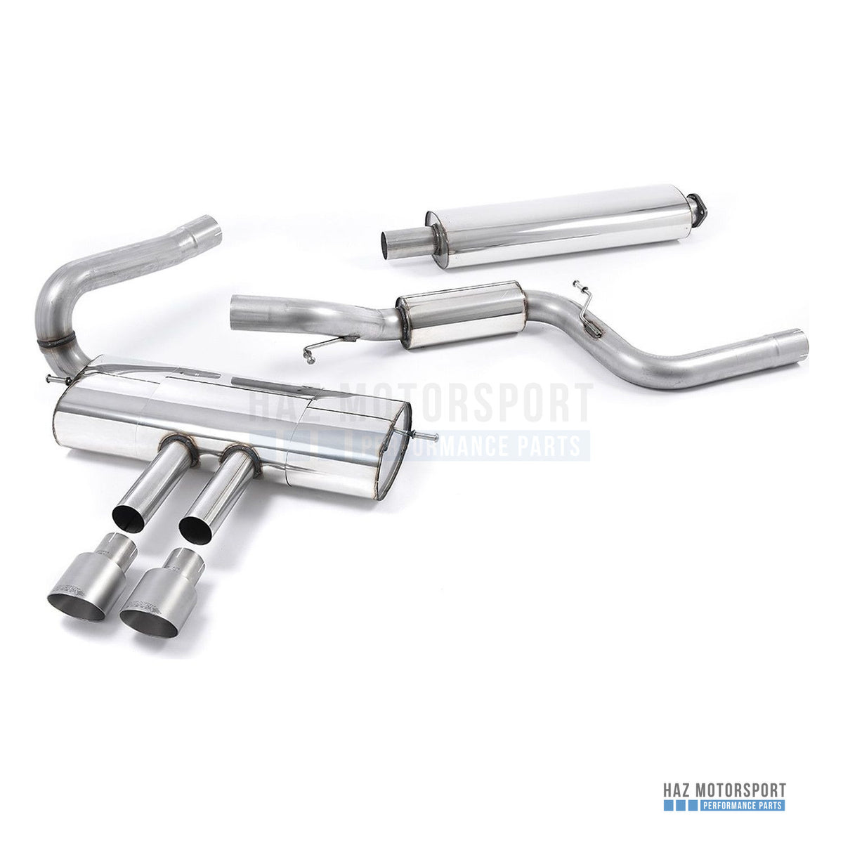 Milltek Sport Resonated (Quieter) Cat Back Exhaust – Ford Focus Mk3 ST Estate/Sedan (2012–2018) – photo 6