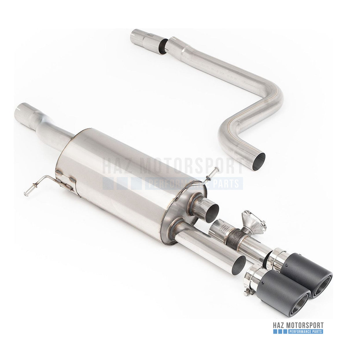 Milltek Sport Resonated (Quieter) Cat Back Exhaust – Ford Fiesta Mk8 ST 1.5 (Pre Sept 2020) (2018–2020) – photo 8