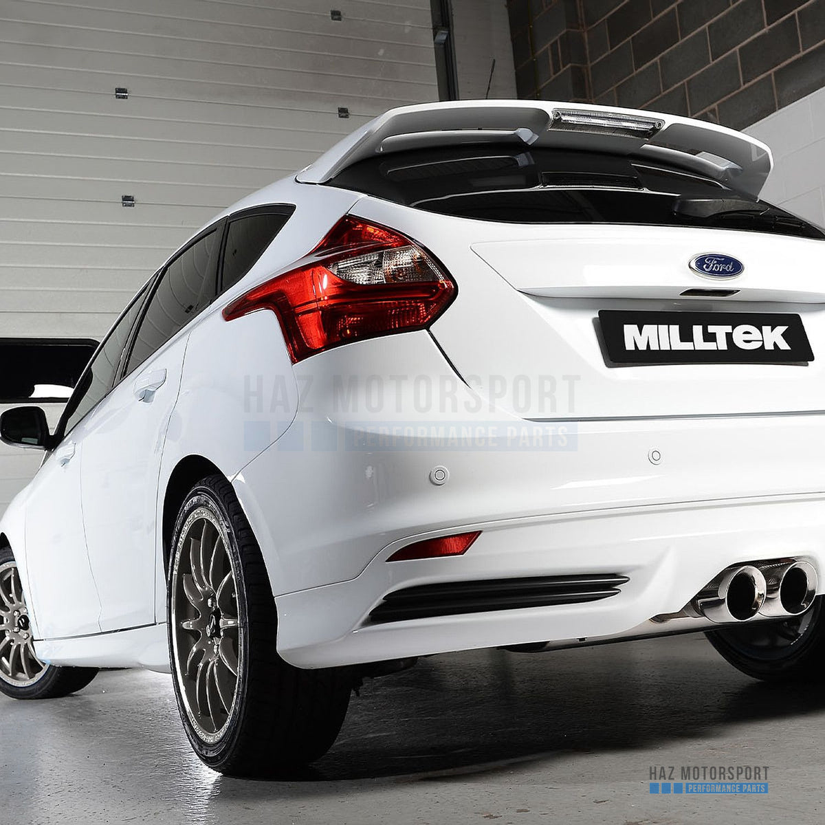 Milltek Sport Resonated (Quieter) Cat Back Exhaust – Ford Focus Mk3 ST 5 door Hatchback (2012–2018) – photo 10