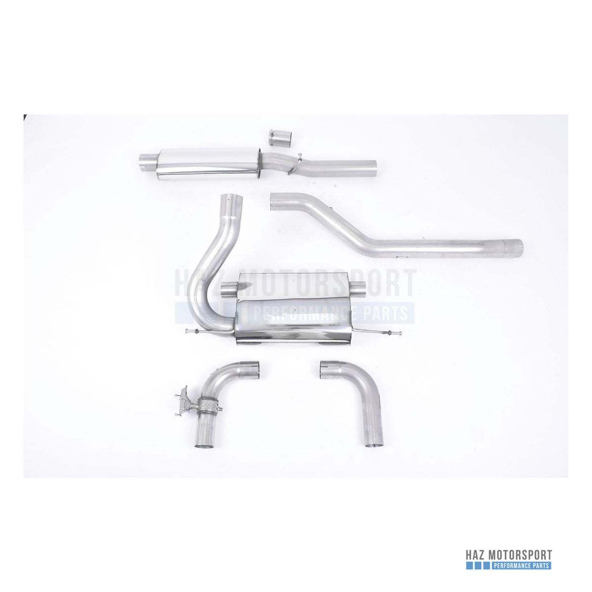 Milltek Sport Resonated (Quieter) Cat Back Exhaust – Ford Focus RS Mk3 2.3 EcoBoost (2016–2018) – photo 11