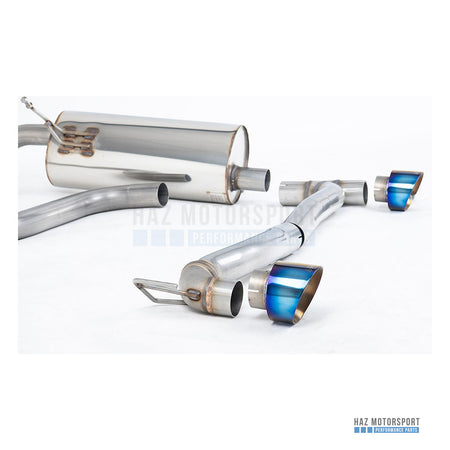 Milltek Sport Resonated (Quieter) GPF Back Exhaust – Ford Fiesta Mk8 1.0T ST Line Dual Outlets (2020 on) – photo 8