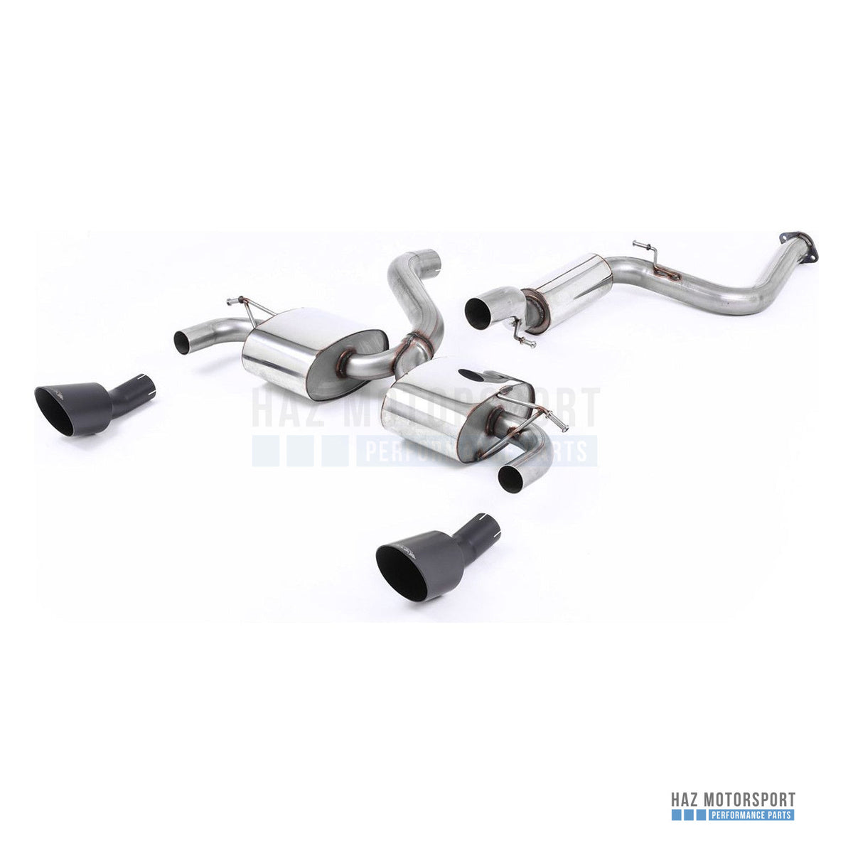 Milltek Sport Resonated (Quieter) Cat Back Exhaust – Ford Focus Mk2 RS (2009–2010) – photo 12