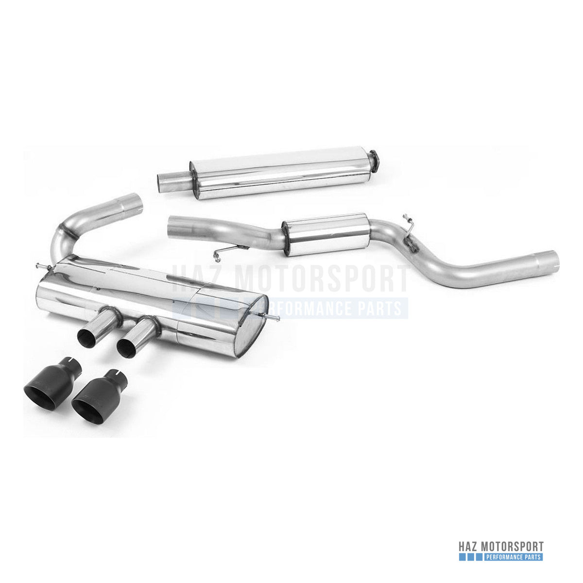 Milltek Sport Resonated (Quieter) Cat Back Exhaust – Ford Focus Mk3 ST 5 door Hatchback (2012–2018) – photo 13