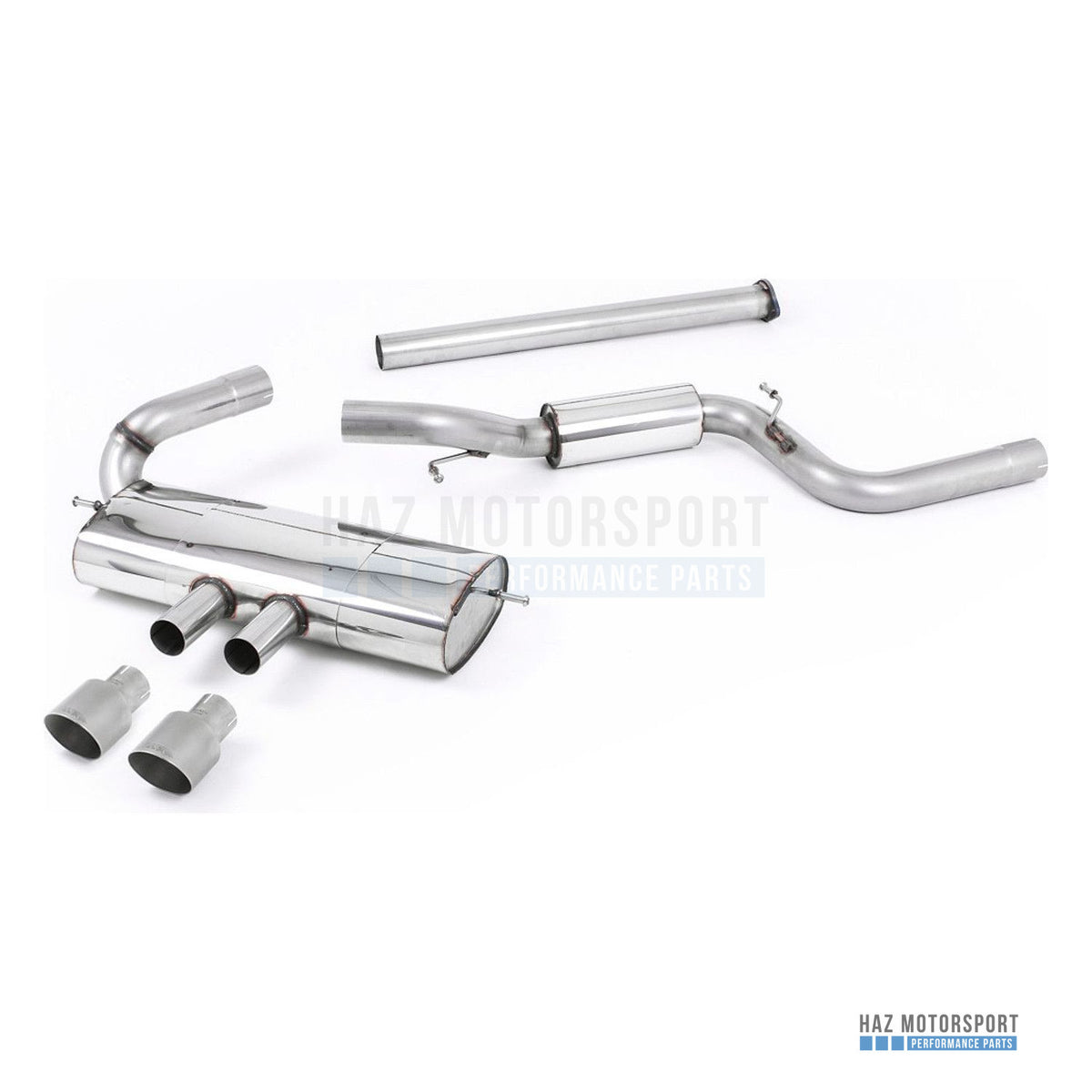 Milltek Sport Resonated (Quieter) Cat Back Exhaust – Ford Focus Mk3 ST 5 door Hatchback (2012–2018) – photo 15