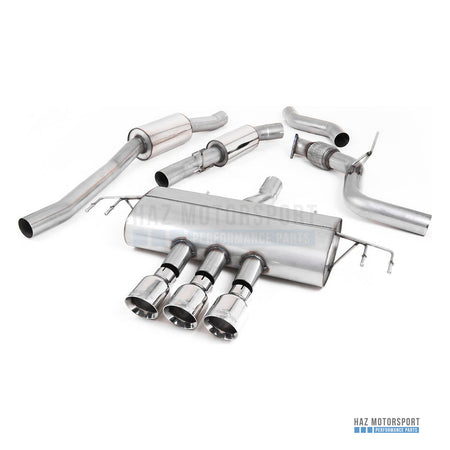 Milltek Sport Resonated (Quieter) Cat Back Exhaust – Honda Civic FK8 Type R (2017–2022) – photo 1