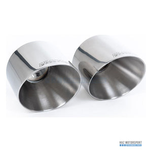 Polished GT-139 tailpipe trim