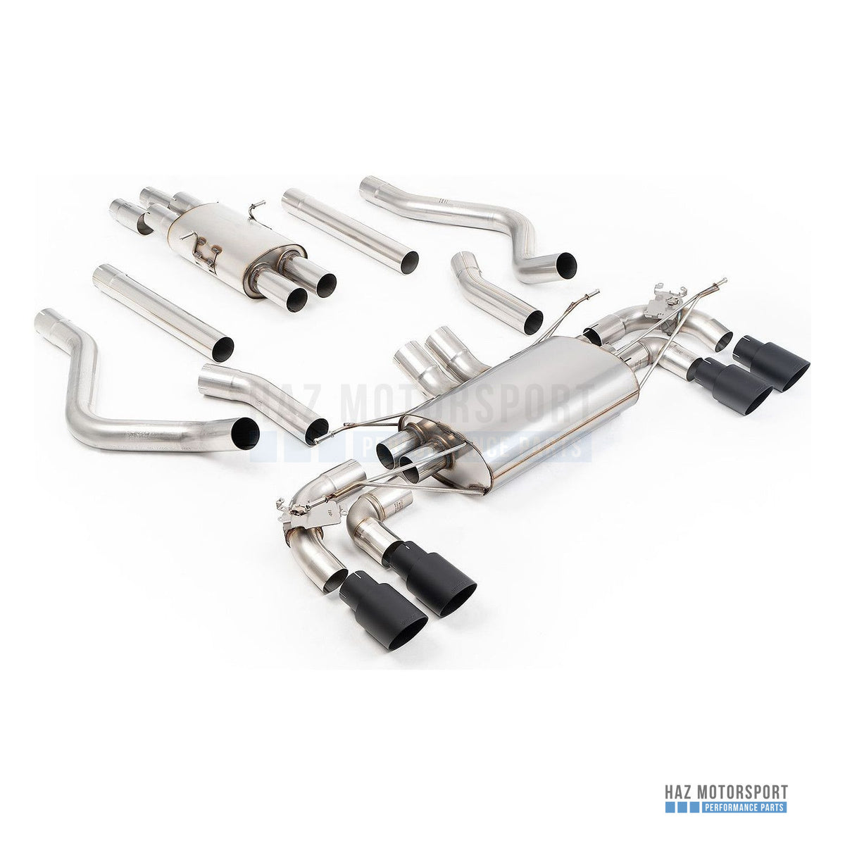 Milltek Sport Resonated (Quieter) Cat Back Exhaust – Land Rover Defender 130 5.0 V8 (2023 on) – photo 3
