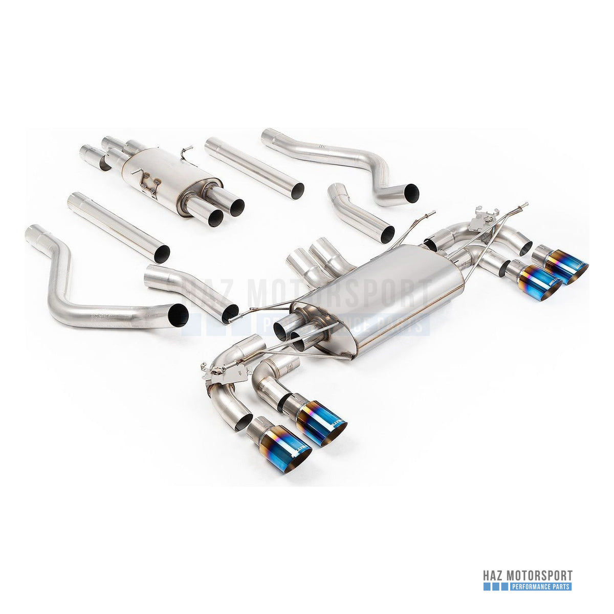 Milltek Sport Resonated (Quieter) Cat Back Exhaust – Land Rover Defender 130 5.0 V8 (2023 on) – photo 8