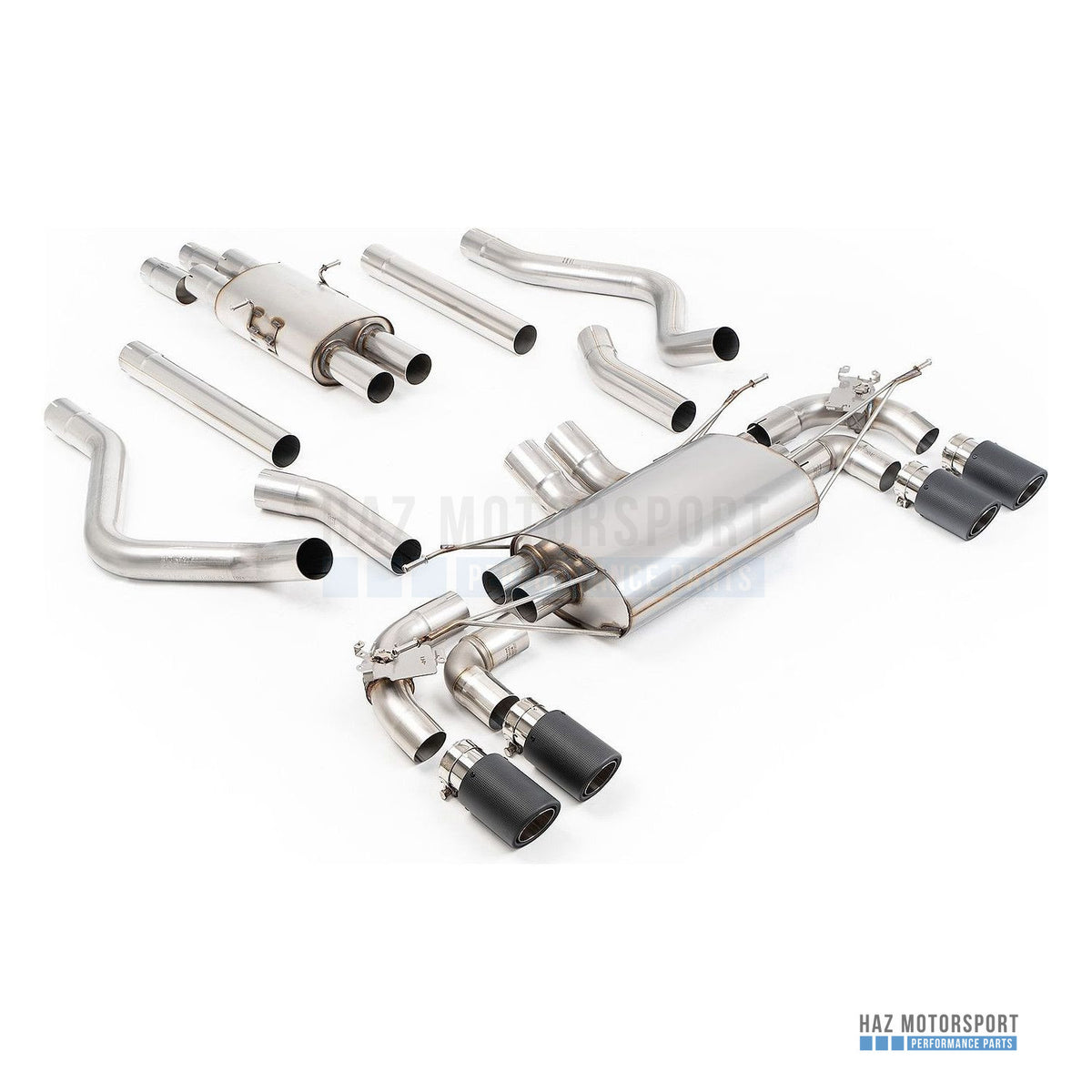 Milltek Sport Resonated (Quieter) Cat Back Exhaust – Land Rover Defender 130 5.0 V8 (2023 on) – photo 10