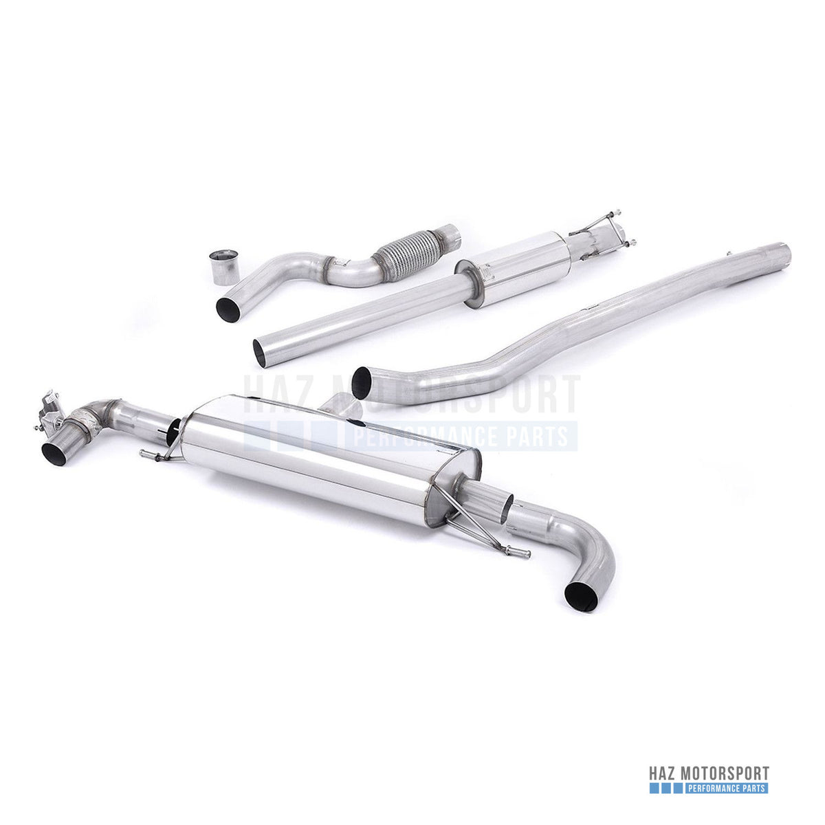 Milltek Sport Resonated (Quieter) Cat Back Exhaust – Mercedes A45 AMG W176 (2012–2018) – photo 1