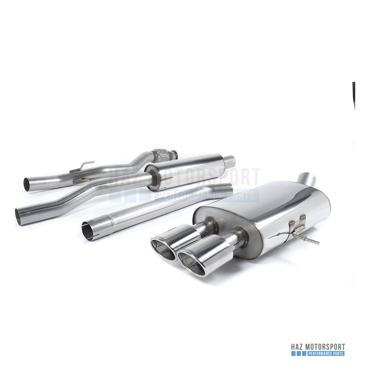 Milltek Sport Resonated (Quieter) Cat Back Exhaust – Mini Cooper S R56/R58 (2006–2015) – photo 1