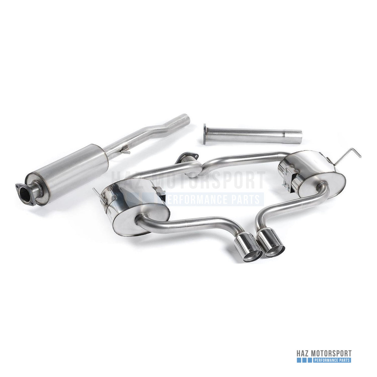 Milltek Sport Resonated (Quieter) Cat Back Exhaust – Mini Cooper S R53 (2002–2006) – photo 1