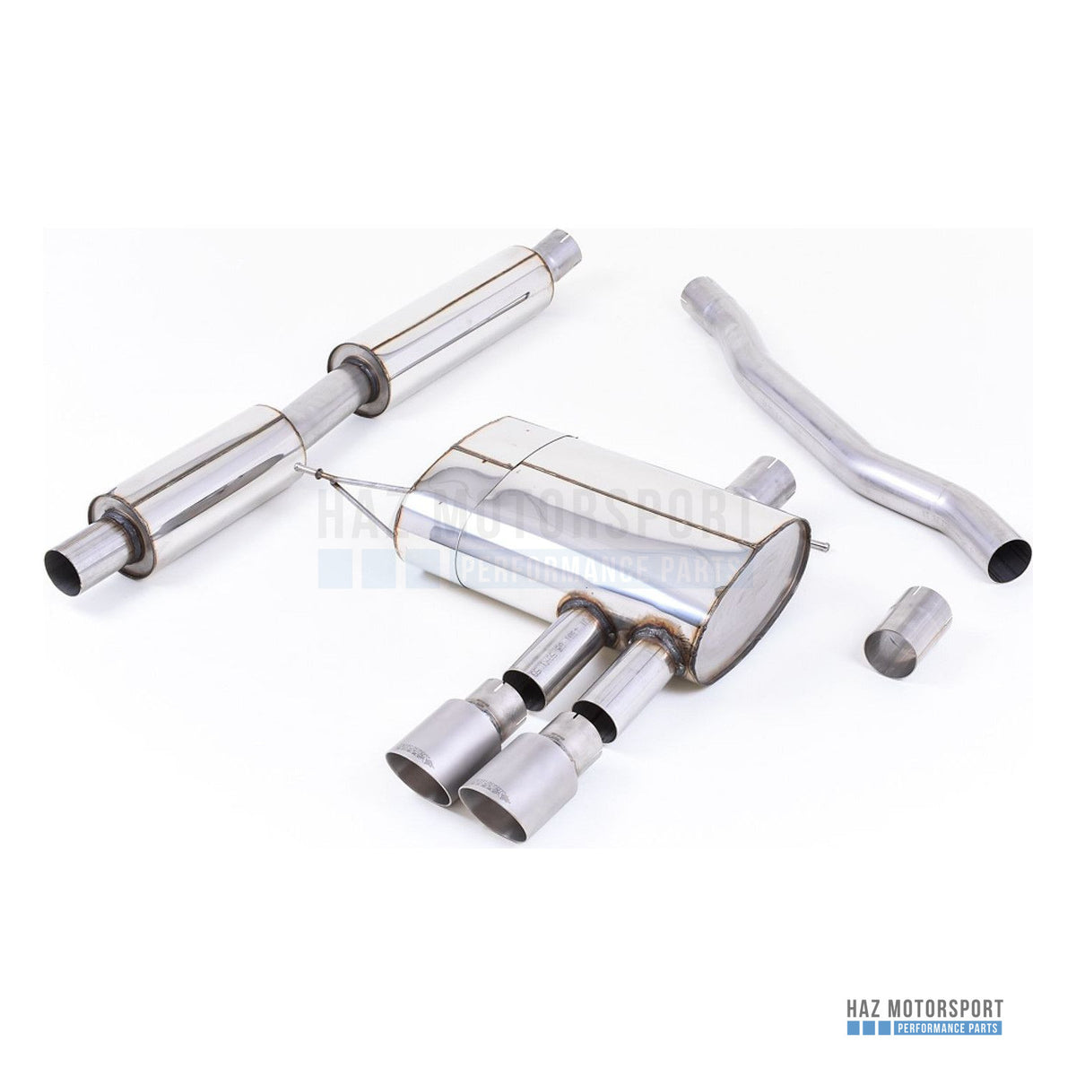 Milltek Sport Resonated (Quieter) Cat Back Exhaust – Mini Cooper S F56 (2014–2018) – photo 6