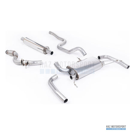Milltek Sport Resonated (Quieter) Cat Back Exhaust – Peugeot 308 GTI 270 Non-OPF/GPF Models (2016–2019) – photo 1