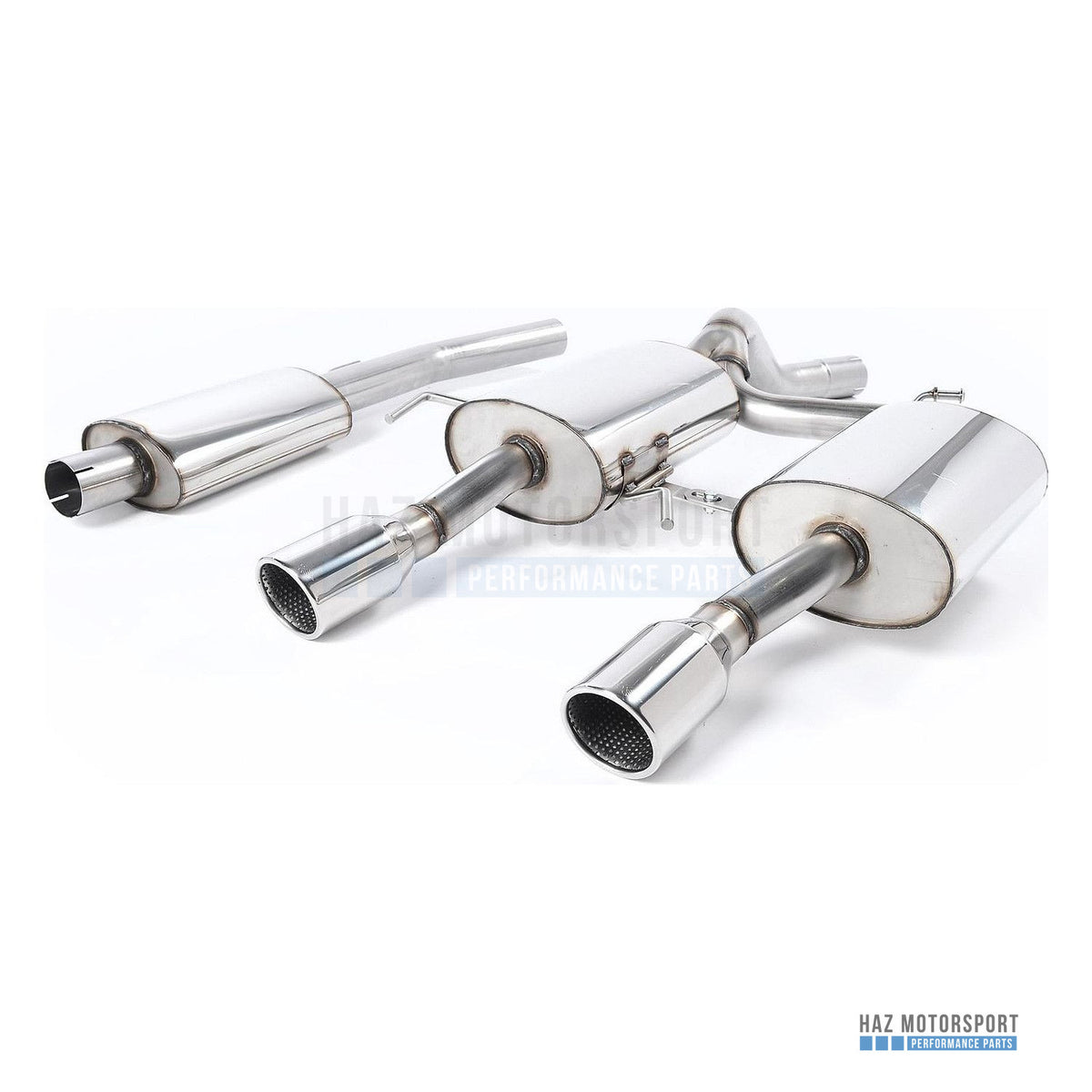Milltek Sport Resonated (Quieter) Cat Back Exhaust – Renault Clio 182 2.0 16V (2003–2006) – photo 1