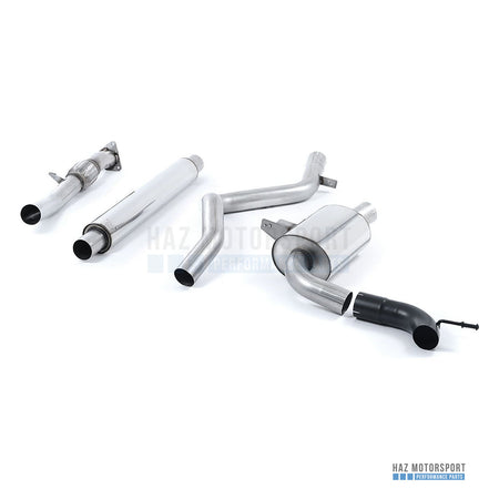 Milltek Sport Resonated (Quieter) Cat Back Exhaust – Renault Megane Renaultsport II (Cup, Trophy/Trophy R) (2010–2017) – photo 1