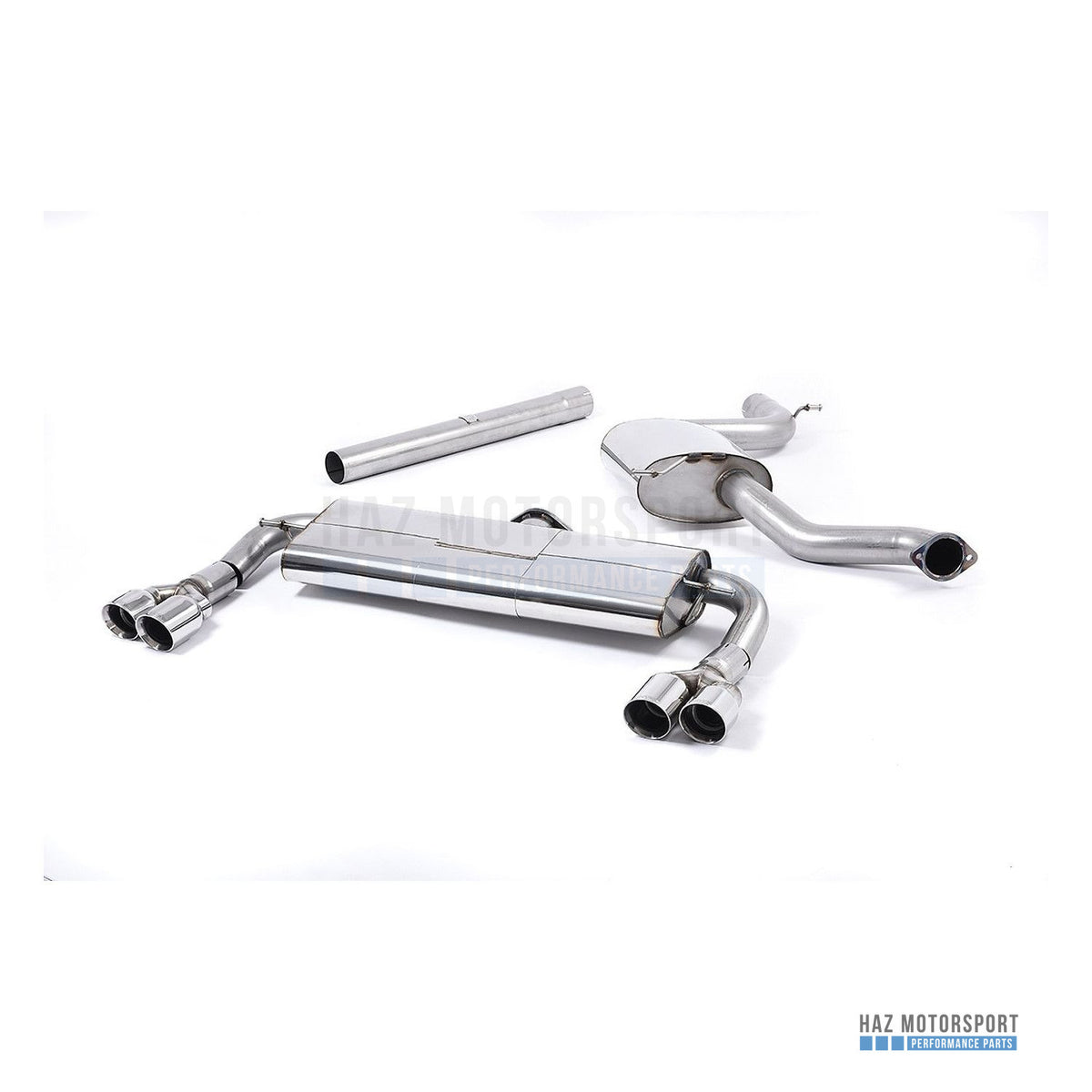Milltek Sport Resonated (Quieter) Cat Back Exhaust – Seat Leon Cupra 280/290 (2014–2017) – photo 1