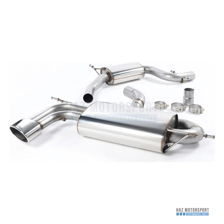 Milltek Sport Resonated (Quieter) Cat Back Exhaust – Seat Leon Cupra 2.0T FSI (2006–2011) – photo 1
