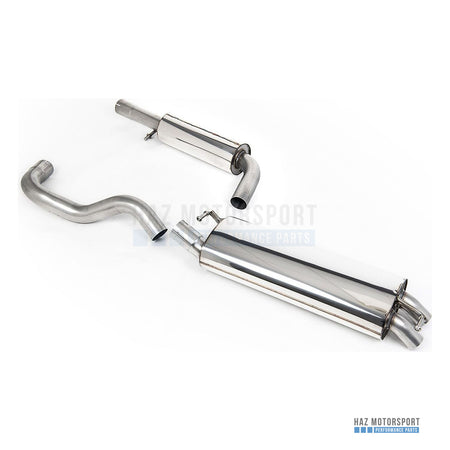 Milltek Sport Resonated (Quieter) Cat Back Exhaust – Seat Leon Cupra (1.8T/1.9 TDI) & VW Golf Mk4 GTI (1.8T/1.9 TDI) (1998–2005) – photo 1