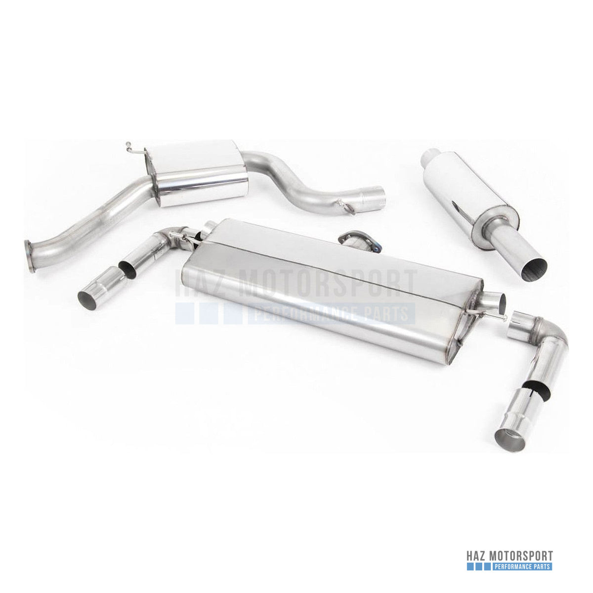 Milltek Sport Resonated (Quieter) Cat Back Exhaust – Seat Leon Cupra 300 2.0 TSI (2018–2019) – photo 2