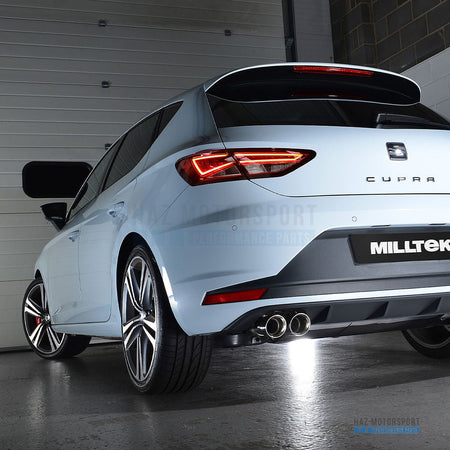 Milltek Sport Resonated (Quieter) Cat Back Exhaust – Seat Leon Cupra 280/290 (2014–2017) – photo 2
