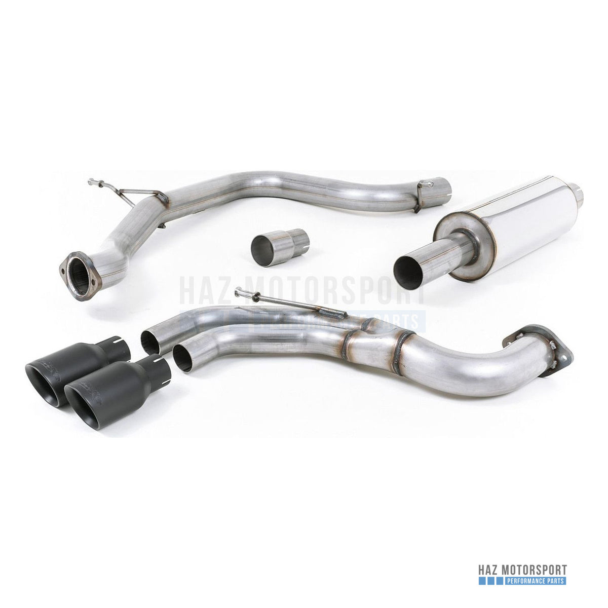 Milltek Sport Resonated (Quieter) Cat Back Exhaust – Seat Leon FR 2.0 TDI 184PS SC (2013–2020) – photo 2