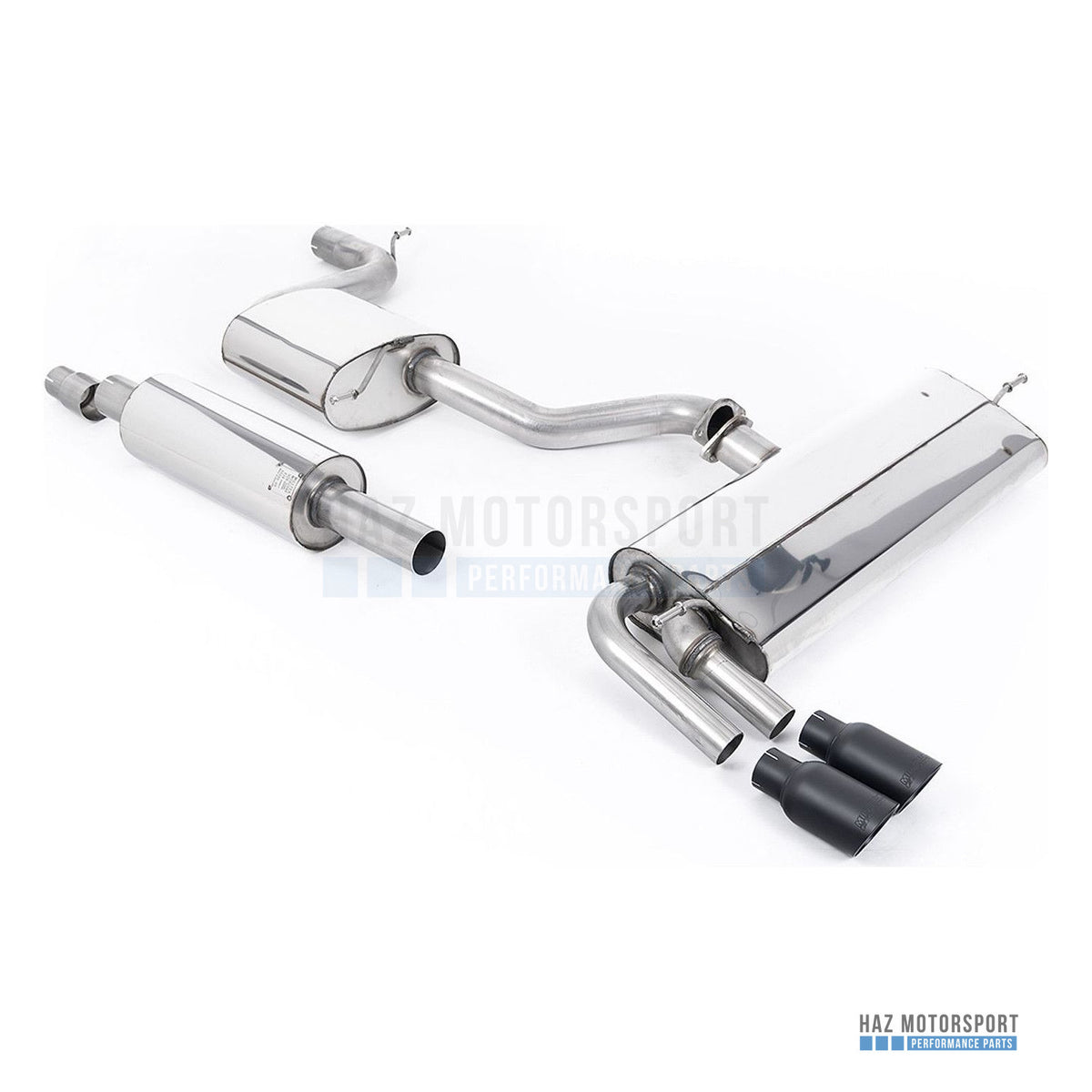 Milltek Sport Resonated (Quieter) Cat Back Exhaust – Seat Leon FR 1.8 TSI 180PS (2013–2018) – photo 2