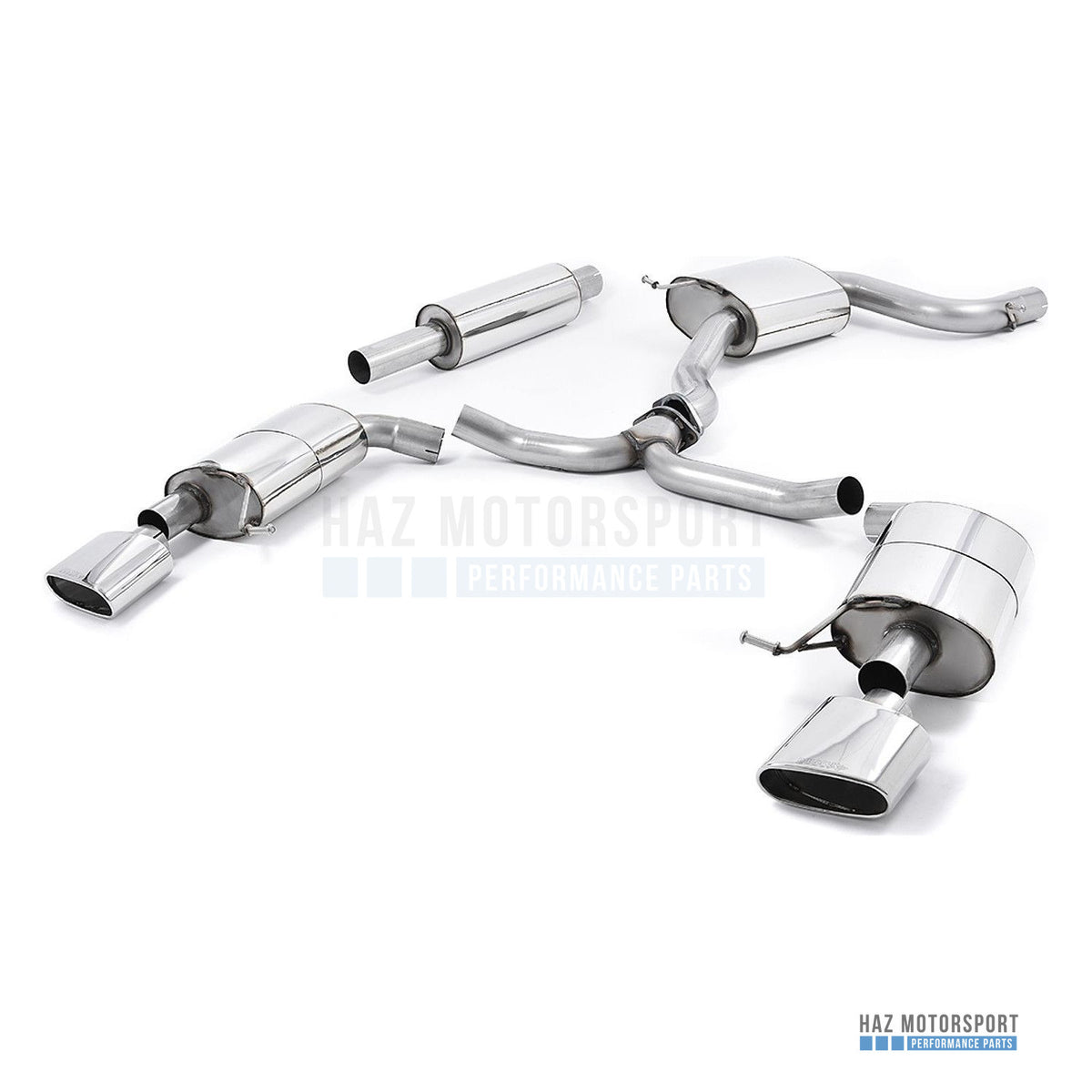 Milltek Sport Resonated (Quieter) Cat Back Exhaust – Seat Leon ST Cupra 280/290 2.0 TSI (2015–2019) – photo 2