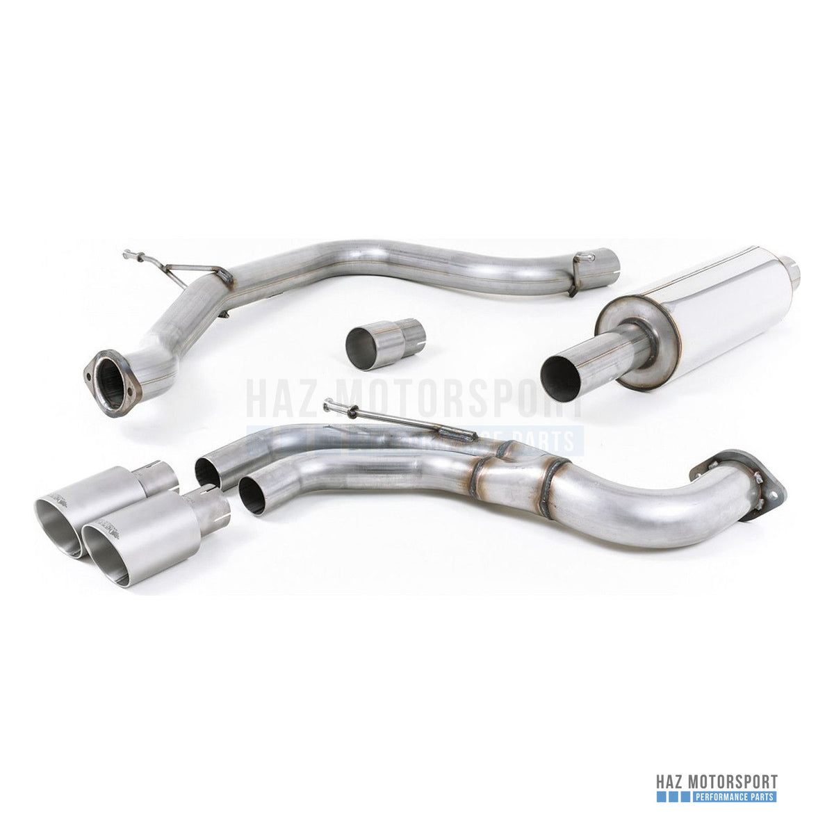 Milltek Sport Resonated (Quieter) Cat Back Exhaust – Seat Leon FR 2.0 TDI 184PS SC (2013–2020) – photo 3