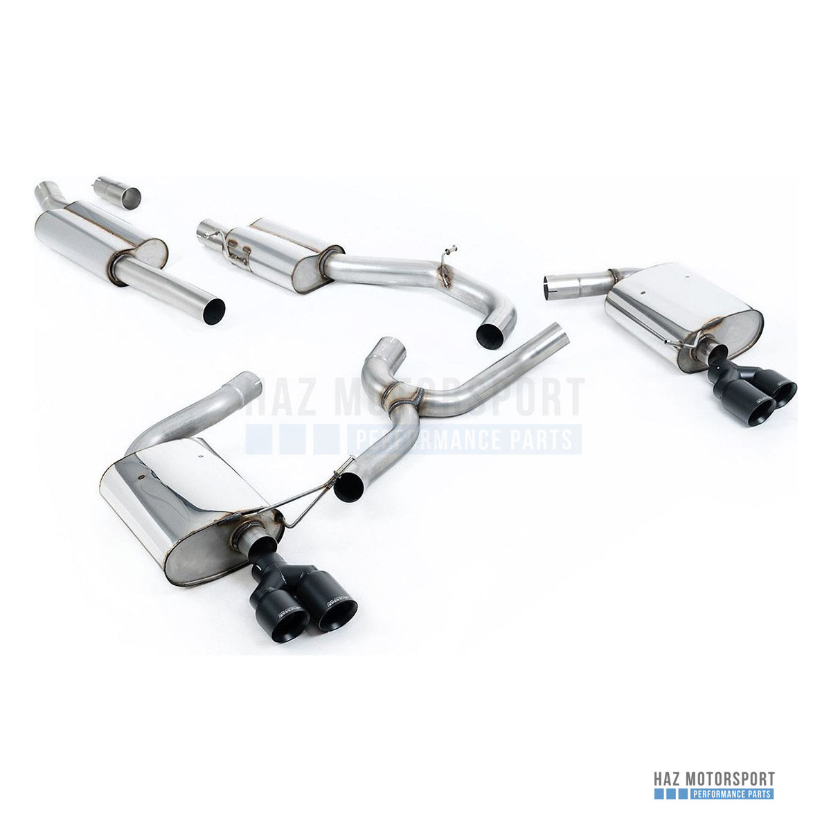 Milltek Sport Resonated (Quieter) Cat Back Exhaust – Seat Leon ST Cupra 300 (2017–2018) – photo 3