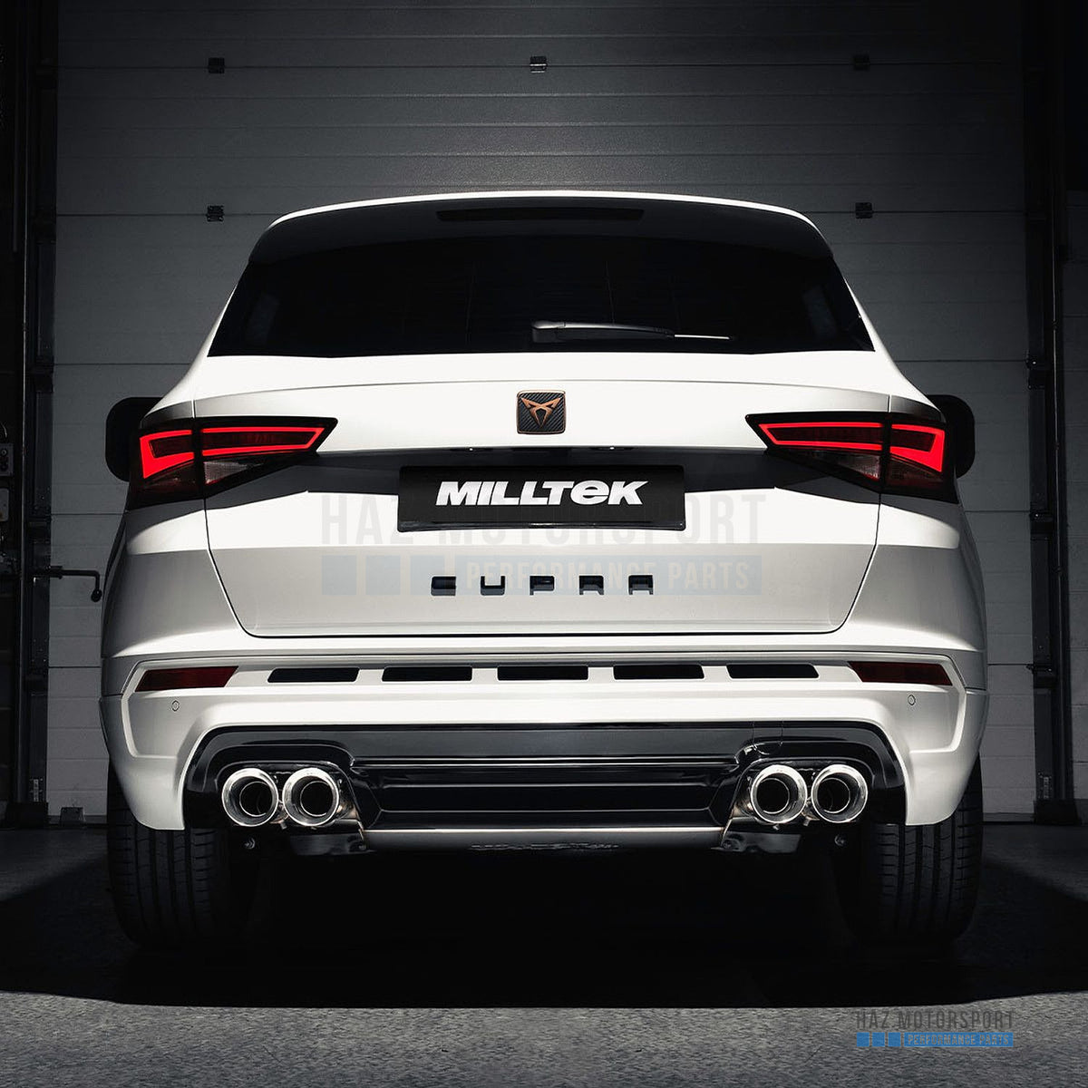 Milltek Sport Resonated (Quieter) Cat Back Exhaust – Seat Ateca Cupra 300 4Drive (2019 on) – photo 3
