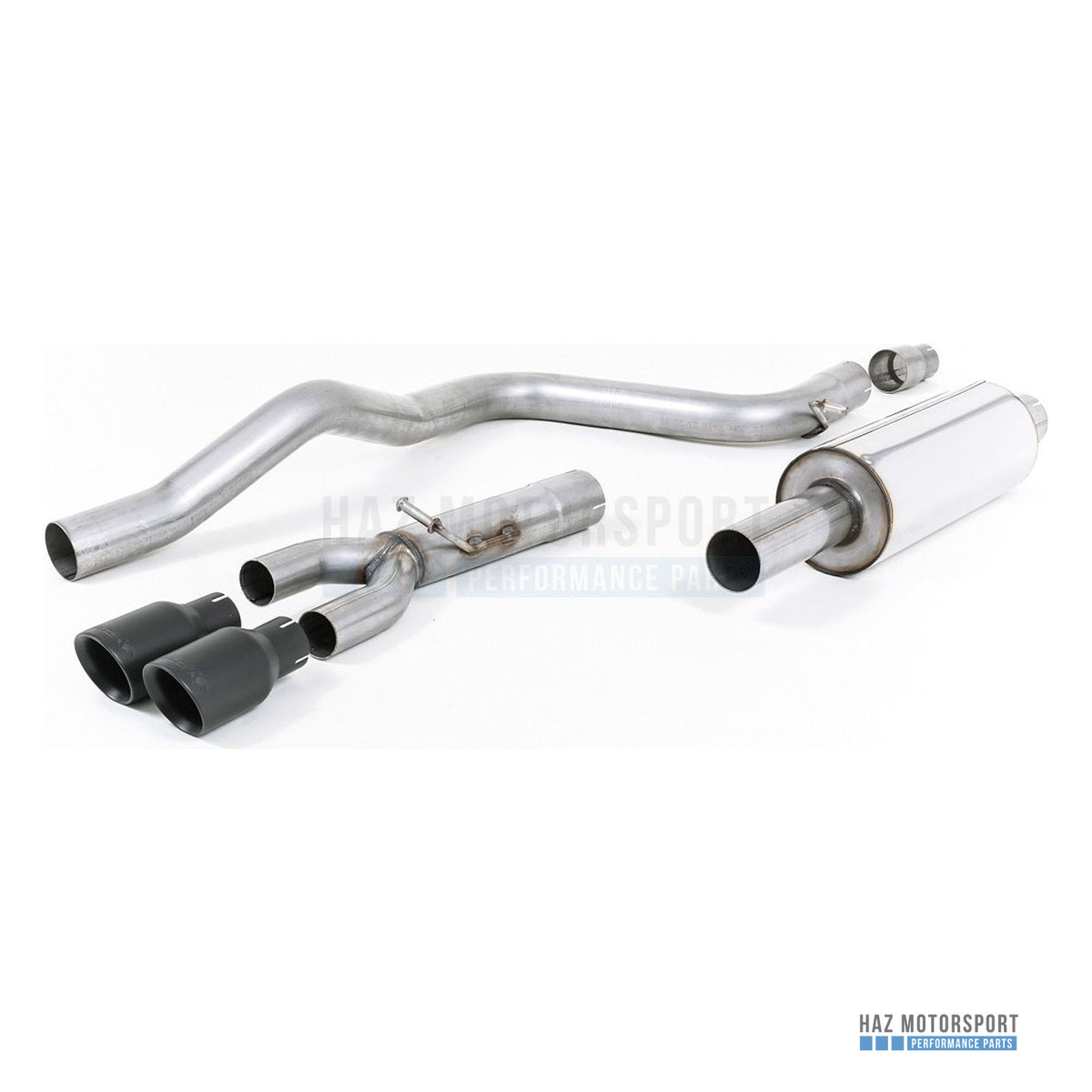 Milltek Sport Resonated (Quieter) Cat Back Exhaust – Seat Leon FR 2.0 TDI 150 (2013–2020) – photo 3