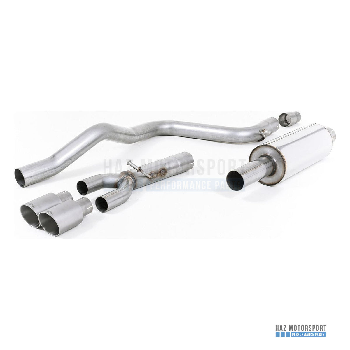 Milltek Sport Resonated (Quieter) Cat Back Exhaust – Seat Leon FR 2.0 TDI 150 (2013–2020) – photo 4