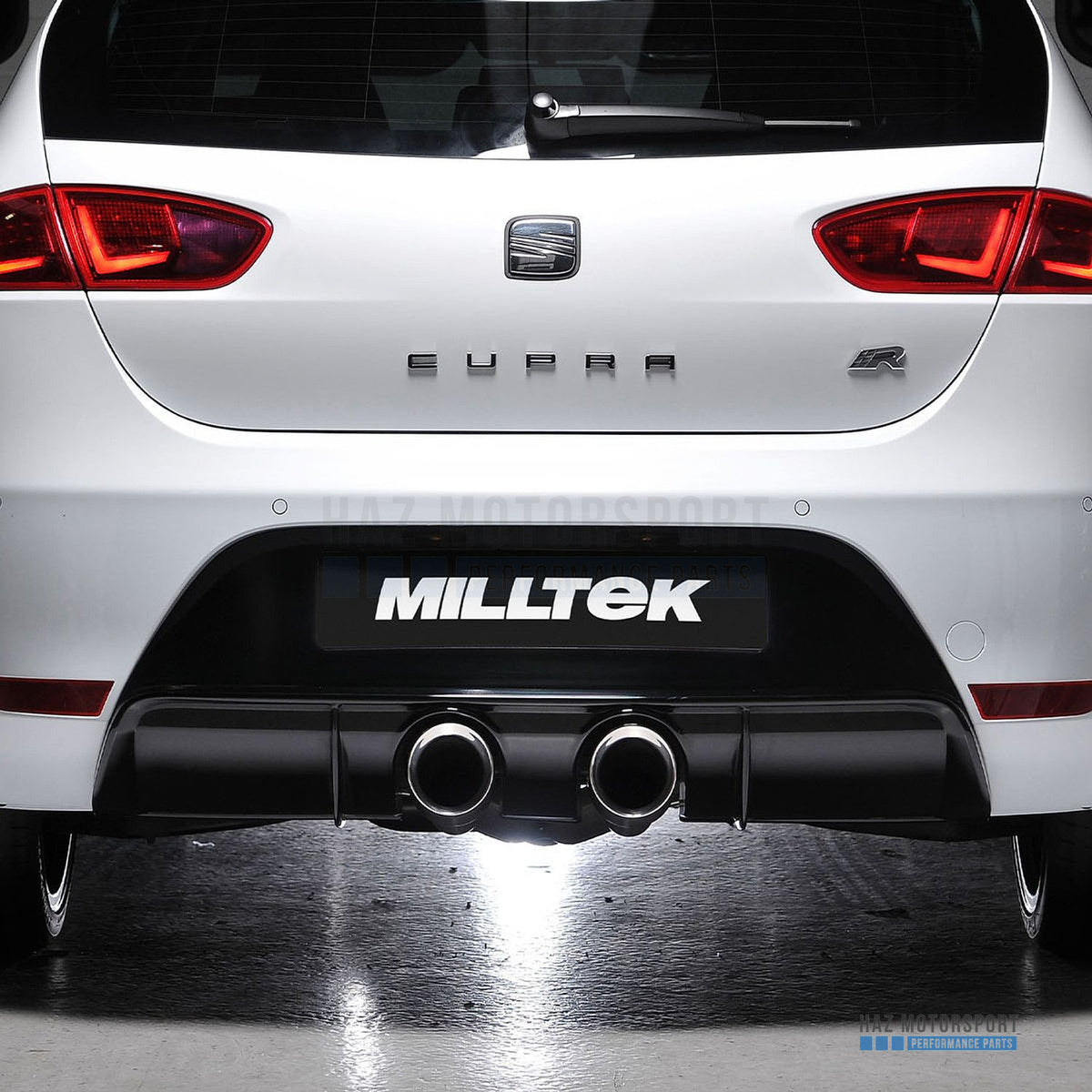 Milltek Sport Resonated (Quieter) Cat Back Exhaust – Seat Leon Cupra R 2.0 TSI 265PS (2010–2012) – photo 4