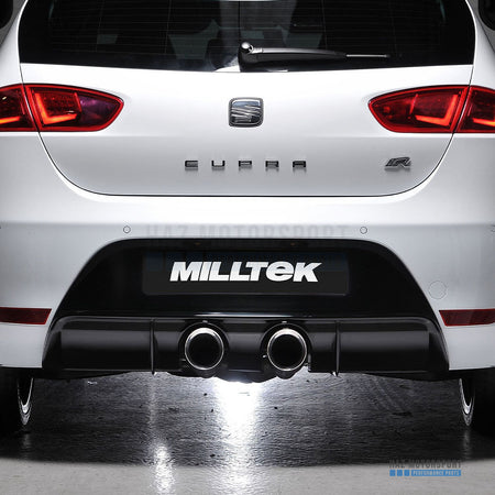 Milltek Sport Resonated (Quieter) Cat Back Exhaust – Seat Leon Cupra R 2.0 TSI 265PS (2010–2012) – photo 4