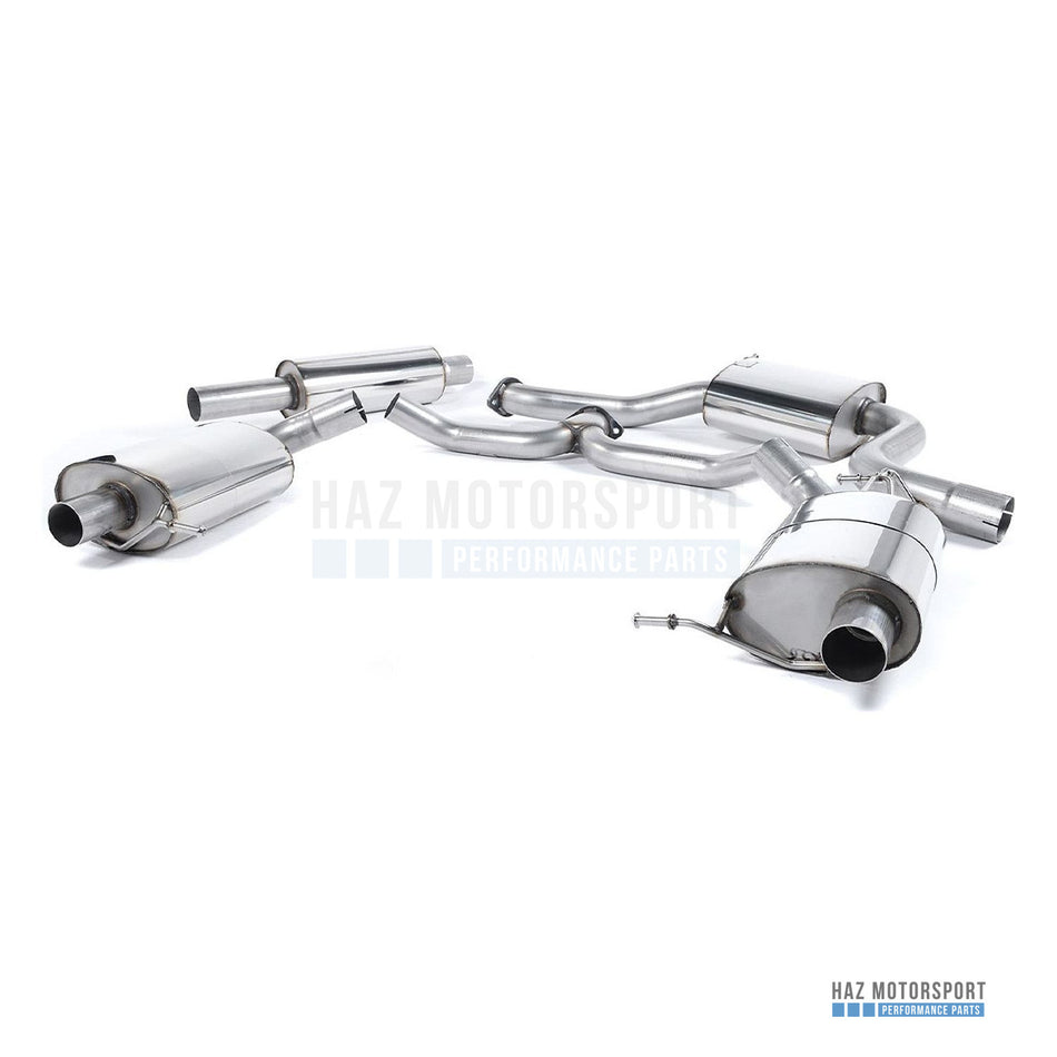 Milltek Sport Resonated (Quieter) Cat Back Exhaust – Skoda Octavia vRS 2.0 TSI 220/230/245PS (2013–2019) – photo 1