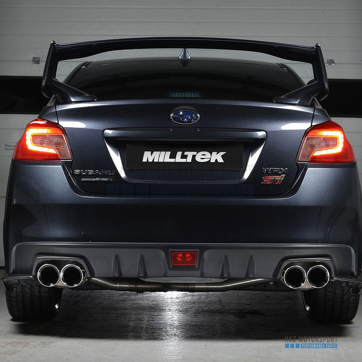 Milltek Sport Resonated (Quieter) Cat Back Exhaust – Subaru Impreza STi & WRX STI Saloon / Sedan (2014–2021) – photo 4
