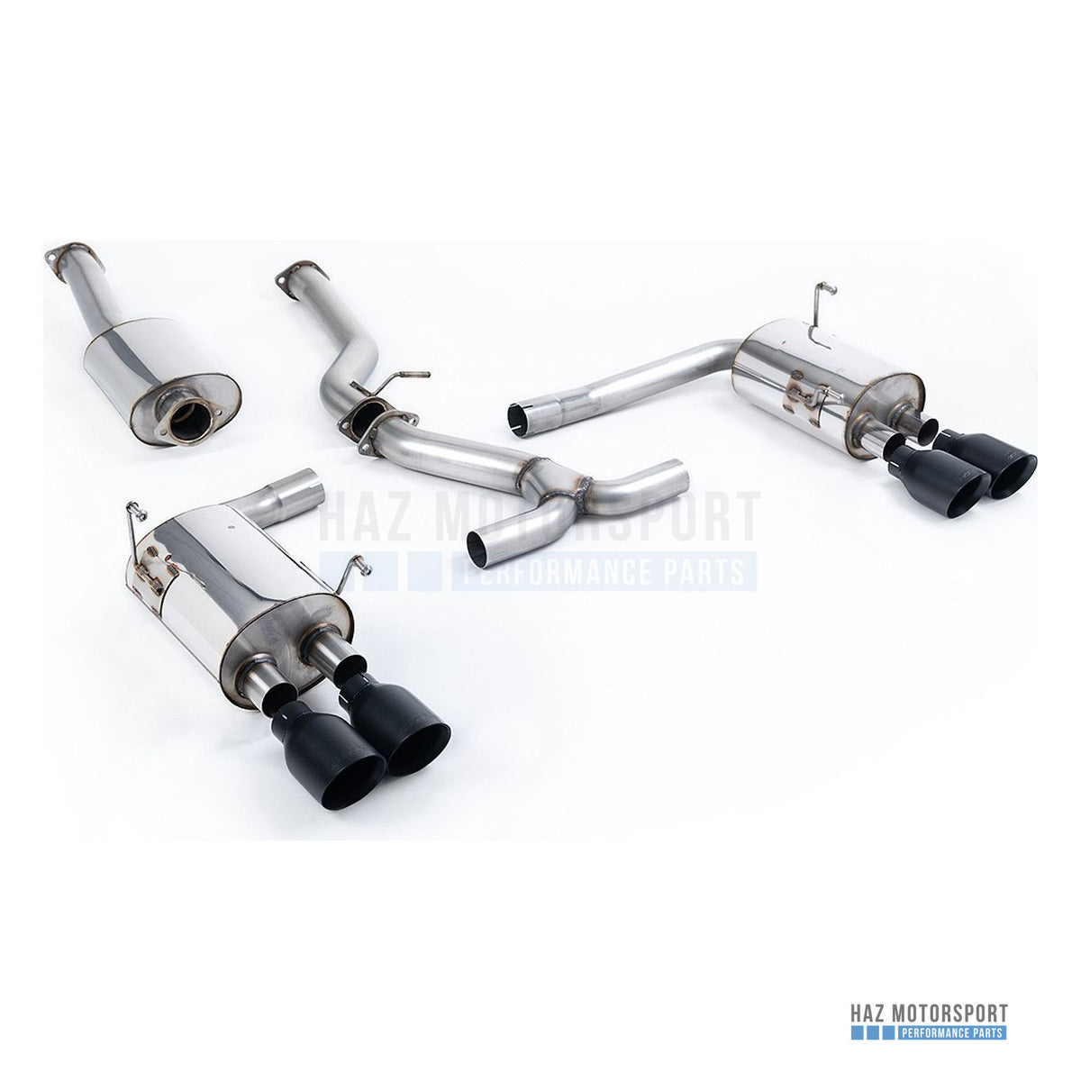 Milltek Sport Resonated (Quieter) Cat Back Exhaust – Subaru Impreza STi & WRX STI Saloon / Sedan (2014–2021) – photo 6