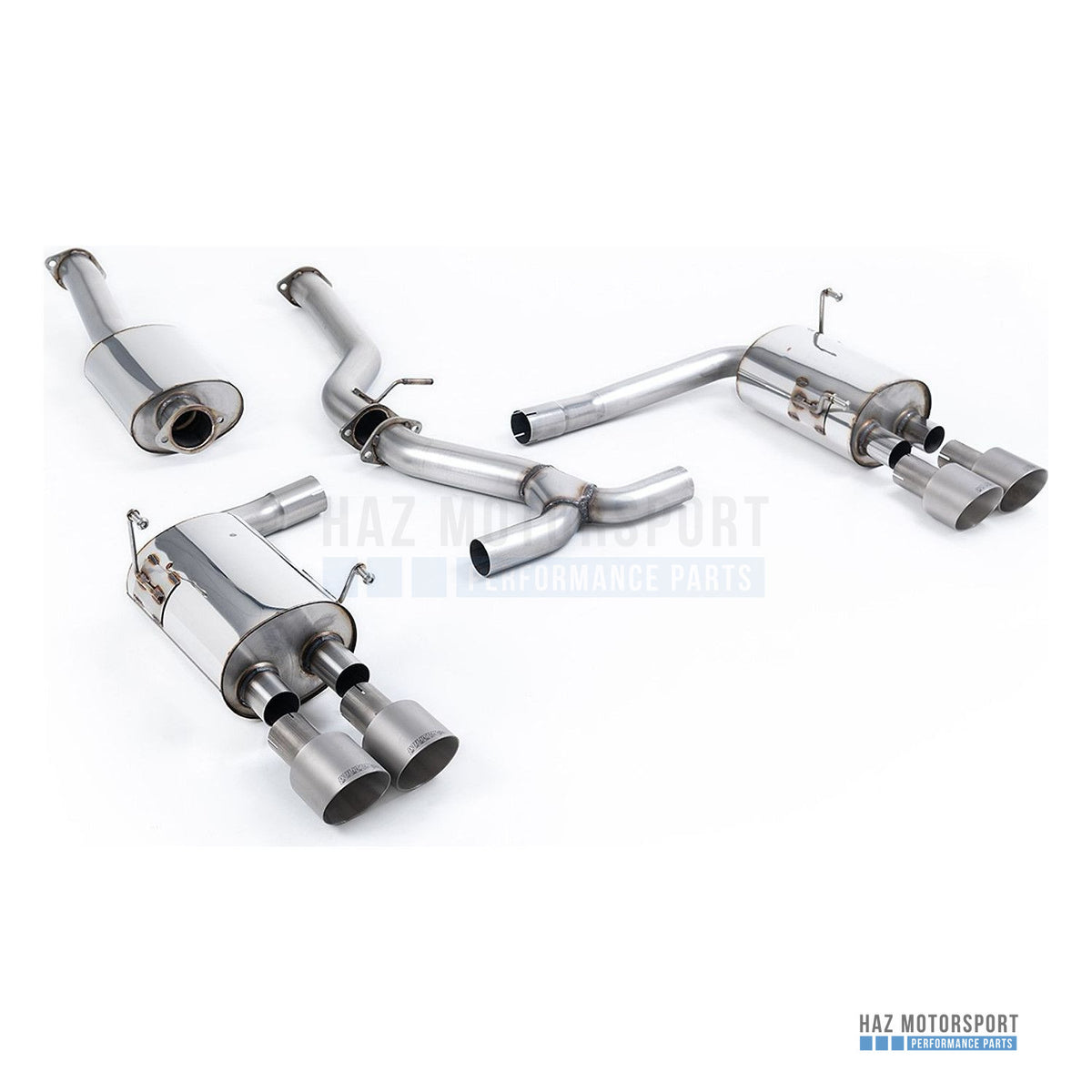 Milltek Sport Resonated (Quieter) Cat Back Exhaust – Subaru Impreza STi & WRX STI Saloon / Sedan (2014–2021) – photo 9