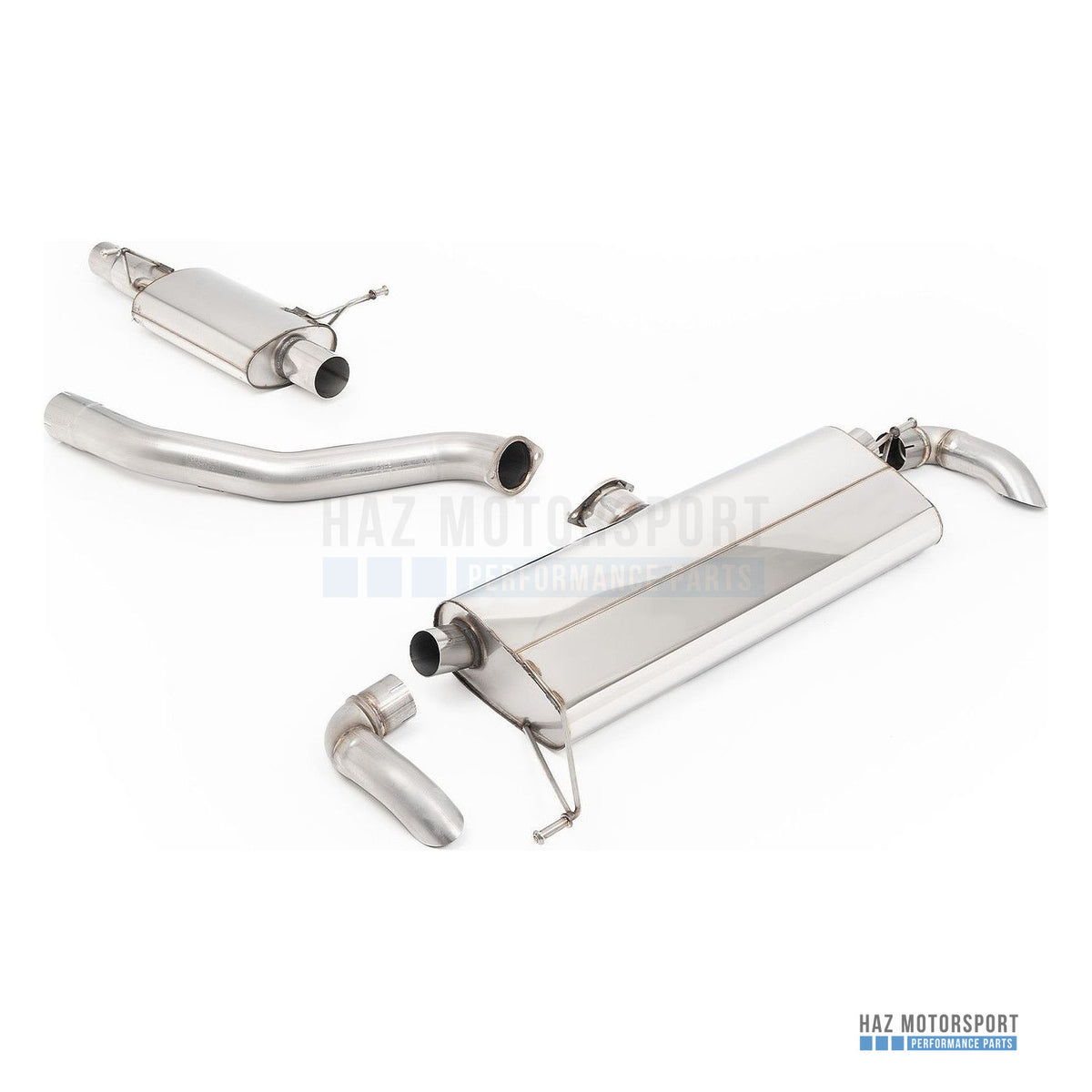 Milltek Sport Resonated (Quieter) Cat Back Exhaust – VW Atlas SUV 3.6 VR6 (2018–2021) – photo 1