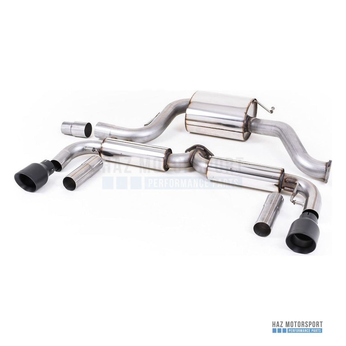 Milltek Sport Resonated (Quieter) Cat Back Exhaust – VW Beetle 2.0 TSI (2011–2015) – photo 3