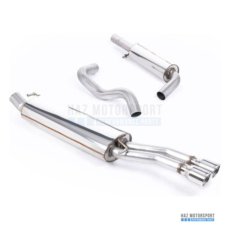 Milltek Sport Resonated (Quieter) Cat Back Exhaust – VW Bora/Jetta 1.8T/1.9 TDI (1999–2005) – photo 1