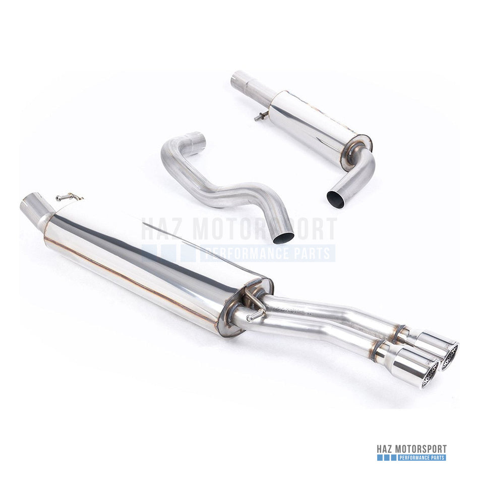Milltek Sport Resonated (Quieter) Cat Back Exhaust – VW Bora/Jetta 1.8T/1.9 TDI (1999–2005) – photo 1