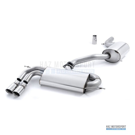 Milltek Sport Resonated (Quieter) Cat Back Exhaust – VW Golf Mk5 GTI 2.0T (2004–2009) – photo 1