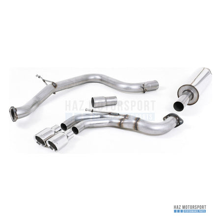 Milltek Sport Resonated (Quieter) Cat Back Exhaust – VW Golf GTD Mk7 (2013–2016) – photo 1