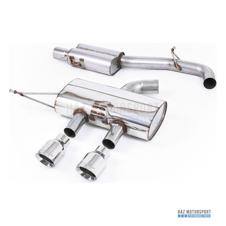Milltek Sport Resonated (Quieter) Cat Back Exhaust – VW Golf R Mk6 (2009–2013) – photo 1